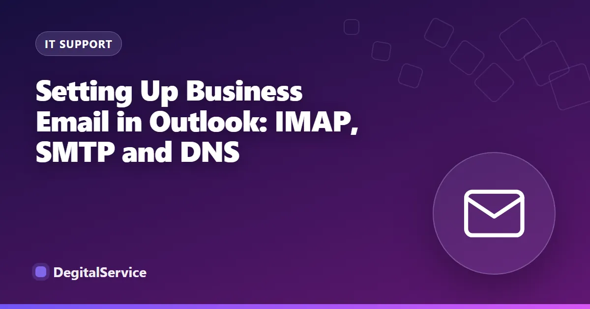 Setting Up Business Email in Outlook