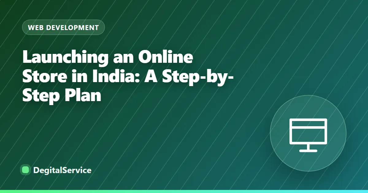 Launching an Online Store in India