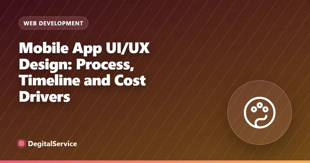 Mobile App UI/UX Design