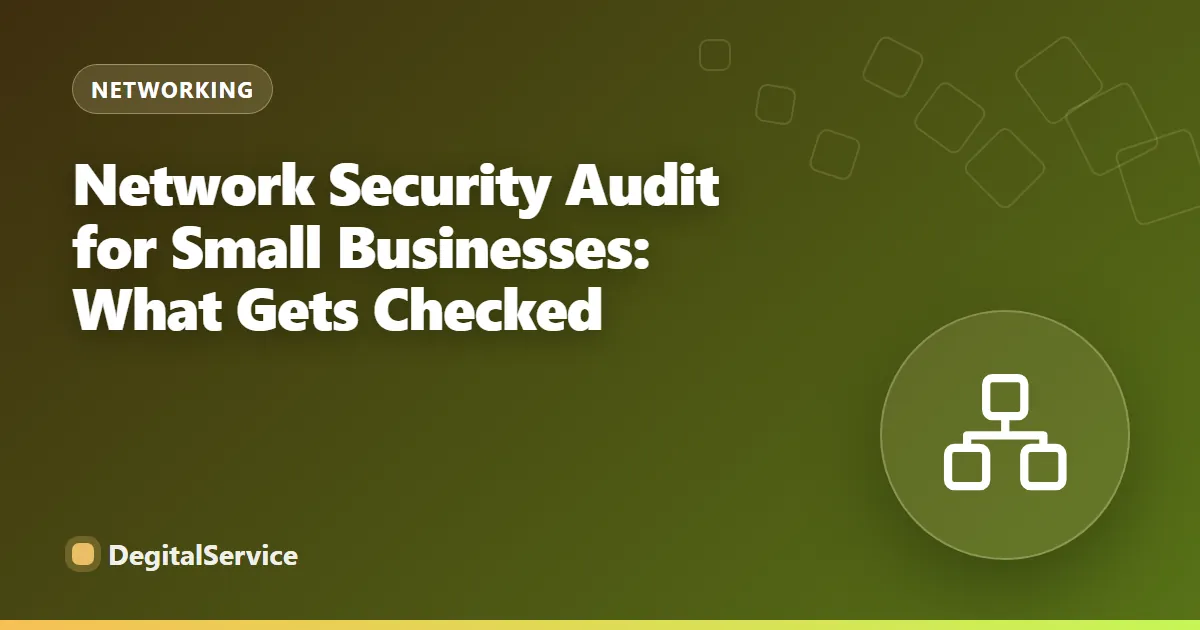 Network Security Audit for Small Businesses