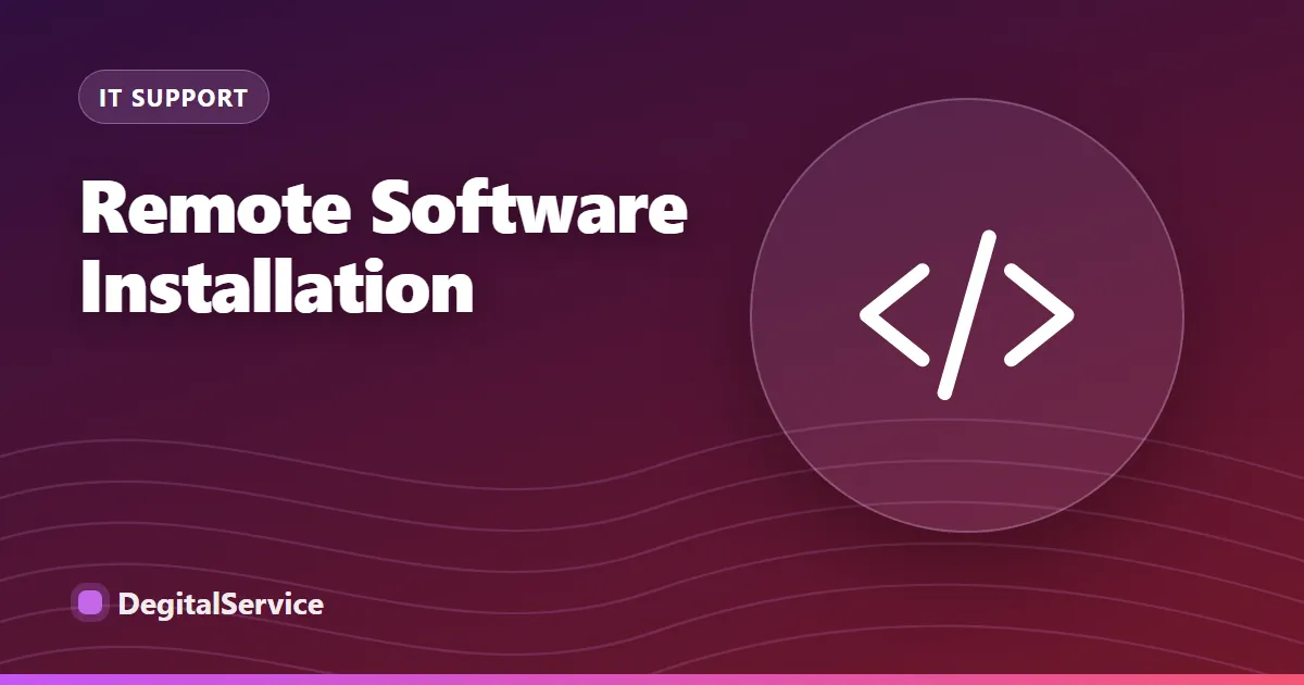 Remote Software Installation