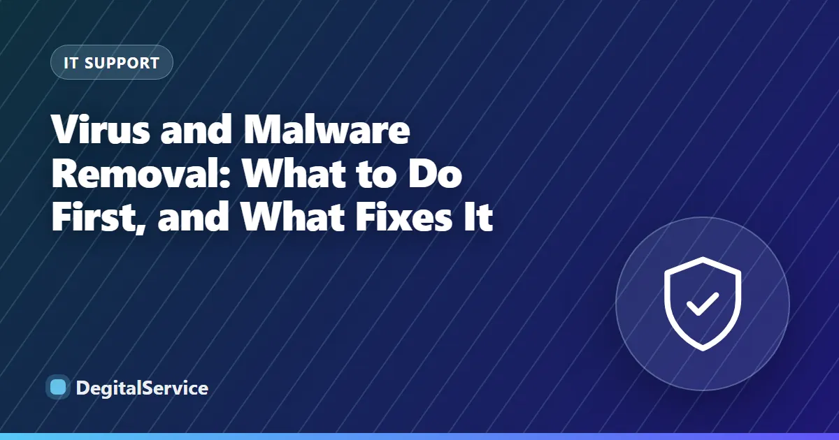 Virus and Malware Removal