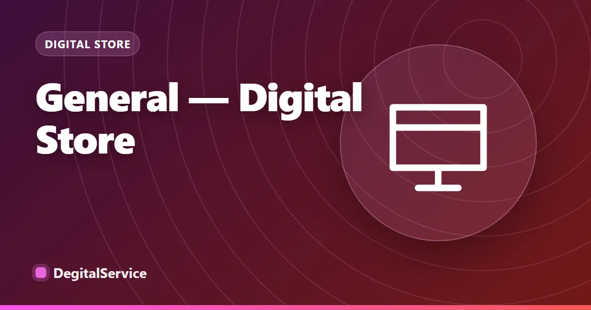 General digital products